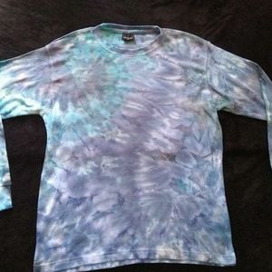 Adult size medium handmade tie dye long sleeve